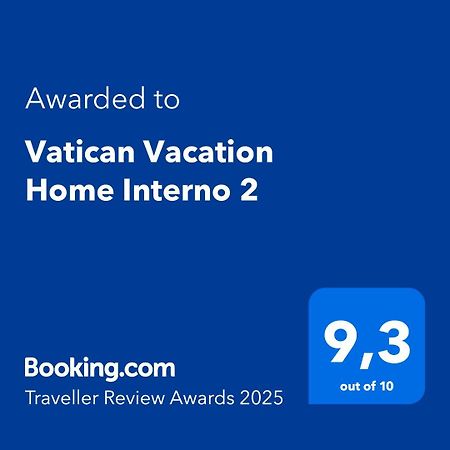 Vatican Vacation Home Interno 2 Řím Exteriér fotografie
